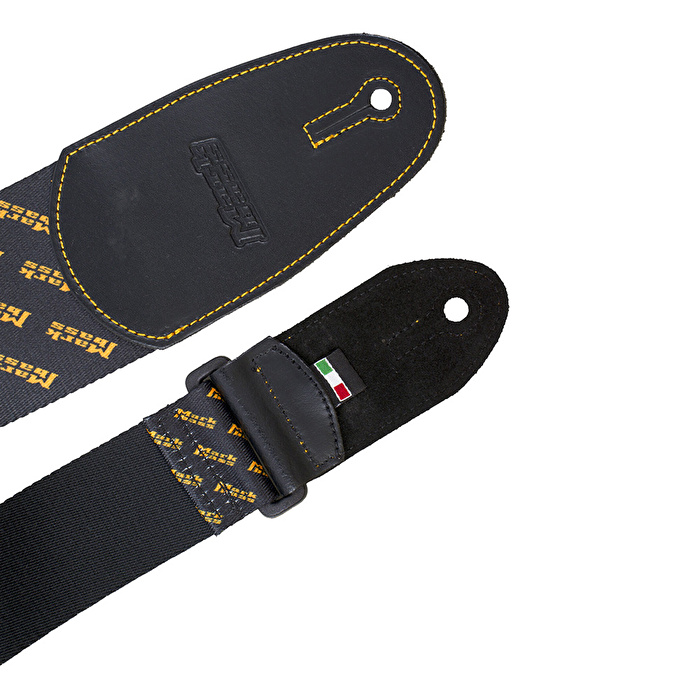 Markbass MBA195131Y MB Strap Branded 5cm Black Gitar Askısı